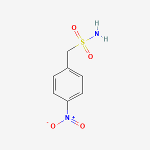 molecular formula C7H8N2O4S B3023391 (4-Nitrophenyl)methanesulfonamide CAS No. 88918-72-3