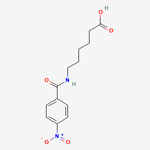molecular formula C13H16N2O5 B3023406 6-[(4-nitrobenzoyl)amino]hexanoic Acid CAS No. 5107-12-0