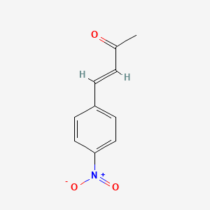 molecular formula C10H9NO3 B3023408 4-(4-Nitrophenyl)but-3-en-2-one CAS No. 3490-37-7