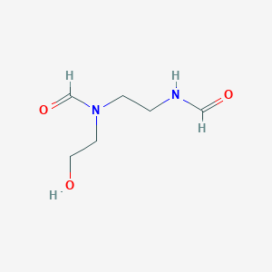 molecular formula C6H12N2O3 B3023416 N-(2-Hydroxyethyl)-N,N'-ethylenebisformamide CAS No. 25209-62-5