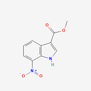 molecular formula C10H8N2O4 B3023430 Methyl 7-nitro-1H-indole-3-carboxylate CAS No. 1027081-37-3