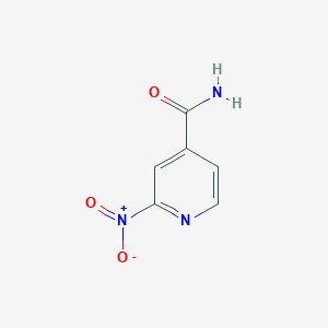 molecular formula C6H5N3O3 B3023434 2-Nitroisonicotinamide CAS No. 60780-17-8