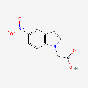molecular formula C10H8N2O4 B3023438 (5-Nitro-1H-indol-1-yl)acetic acid CAS No. 226901-50-4