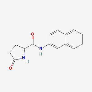 molecular formula C15H14N2O2 B3023442 Pyrrolidonyl-beta-naphthylamide CAS No. 1219381-92-6