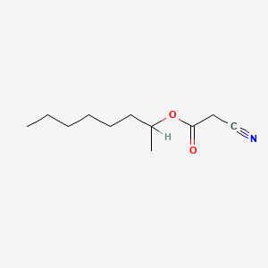 molecular formula C11H19NO2 B3023456 Octan-2-yl 2-cyanoacetate CAS No. 52688-08-1
