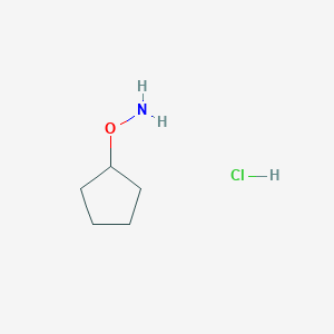 molecular formula C5H12ClNO B3023476 O-Cyclopentylhydroxylamine hydrochloride CAS No. 52189-22-7