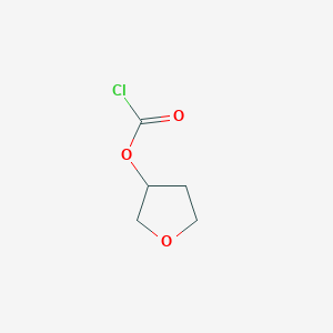 molecular formula C5H7ClO3 B3023477 oxolan-3-yl chloroformate CAS No. 98021-98-8