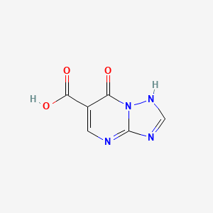 B3023496 7-Oxo-4,7-dihydro[1,2,4]triazolo[1,5-A]pyrimidine-6-carboxylic acid CAS No. 220493-61-8