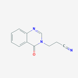 3-(4-oxoquinazolin-3(4H)-yl)propanenitrile