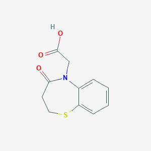 (4-Oxo-3,4-dihydro-1,5-benzothiazepin-5(2H)-YL)-acetic acid