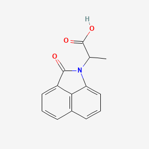 2-(2-oxobenzo[cd]indol-1(2H)-yl)propanoic acid