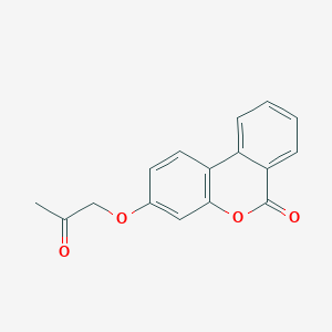 molecular formula C16H12O4 B3023515 3-(2-Oxopropoxy)-6h-benzo[c]chromen-6-one CAS No. 307551-22-0