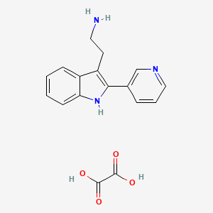 2-[2-(3-Pyridinyl)-1H-indol-3-YL]ethanamine oxalate