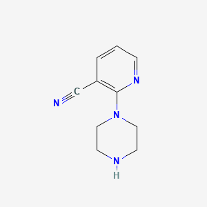 molecular formula C10H12N4 B3023540 2-(Piperazin-1-Yl)Pyridine-3-Carbonitrile CAS No. 84951-44-0