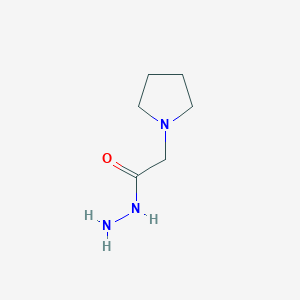 molecular formula C6H14ClN3O B3023547 2-(Pyrrolidin-1-yl)acetohydrazide CAS No. 7171-96-2