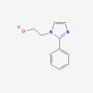 molecular formula C11H12N2O B3023571 2-(2-phenyl-1H-imidazol-1-yl)ethanol CAS No. 51755-51-2