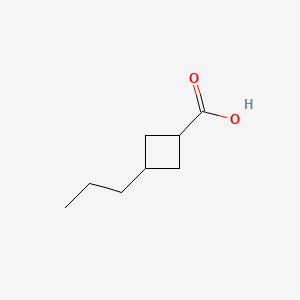 Cyclobutanecarboxylic acid, 3-propyl-