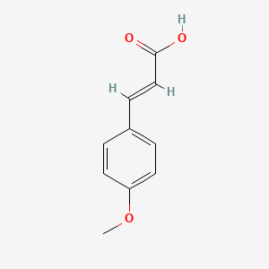 molecular formula C10H10O3 B3023594 4-Methoxycinnamic Acid CAS No. 943-89-5