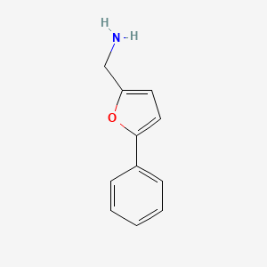 B3023609 (5-Phenylfuran-2-yl)methanamine CAS No. 39170-18-8