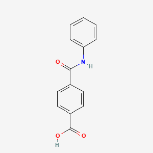 molecular formula C14H11NO3 B3023613 4-(phenylcarbamoyl)benzoic Acid CAS No. 16777-78-9