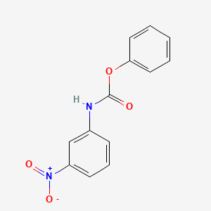 molecular formula C13H10N2O4 B3023615 phenyl N-(3-nitrophenyl)carbamate CAS No. 50699-52-0