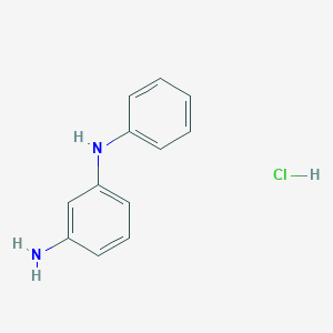 molecular formula C12H13ClN2 B3023618 N1-Phenylbenzene-1,3-diamine hydrochloride CAS No. 6590-45-0