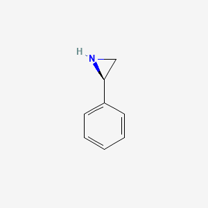 molecular formula C8H9N B3023640 (S)-2-Phenylaziridine CAS No. 25260-42-8