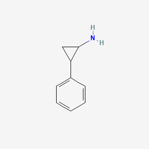 molecular formula C9H11N B3023641 Tranylcypromine CAS No. 54-97-7
