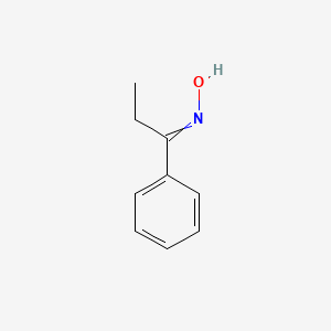 molecular formula C9H11NO B3023643 N-(1-phenylpropylidene)hydroxylamine CAS No. 23517-42-2
