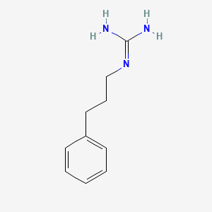 molecular formula C10H15N3 B3023647 1-(3-Phenylpropyl)guanidine CAS No. 7565-21-1