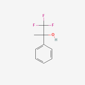 molecular formula C9H9F3O B3023649 2-Phenyl-1,1,1-trifluoropropan-2-ol CAS No. 426-54-0