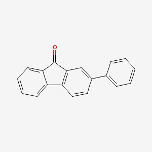 molecular formula C19H12O B3023650 2-Phenyl-9H-fluoren-9-one CAS No. 3096-49-9
