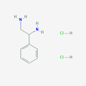 molecular formula C8H14Cl2N2 B3023653 1-Phenylethane-1,2-diamine dihydrochloride CAS No. 16635-94-2