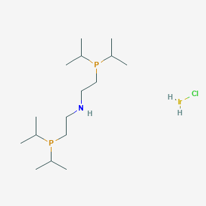 molecular formula C16H37ClIrNP2+2 B3023659 Chlorodihydrido[bis(2-di-i-propylphosphinoethyl)amine]iridium(III) CAS No. 791629-96-4