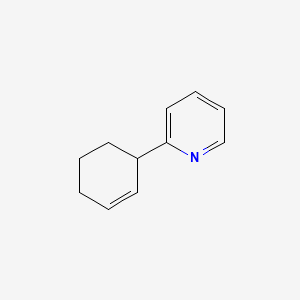 molecular formula C11H13N B3023681 2-(2-Cyclohexenyl)pyridine CAS No. 78905-61-0