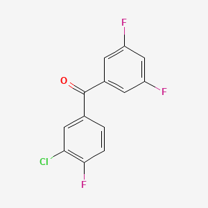 3-Chloro-3',4,5'-trifluorobenzophenone