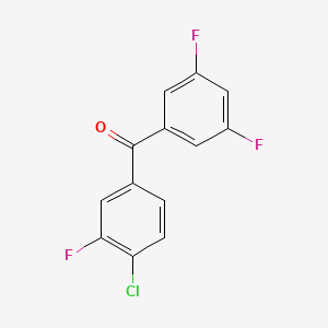 4-Chloro-3',3,5'-trifluorobenzophenone