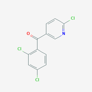 2-Chloro-5-(2,4-dichlorobenzoyl)pyridine