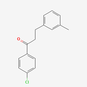 4'-Chloro-3-(3-methylphenyl)propiophenone