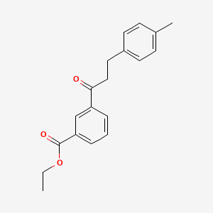 3'-Carboethoxy-3-(4-methylphenyl)propiophenone