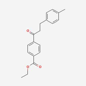 4'-Carboethoxy-3-(4-methylphenyl)propiophenone