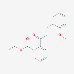 2'-Carboethoxy-3-(2-methoxyphenyl)propiophenone
