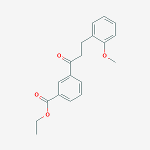 3'-Carboethoxy-3-(2-methoxyphenyl)propiophenone