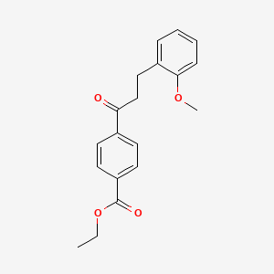 4'-Carboethoxy-3-(2-methoxyphenyl)propiophenone