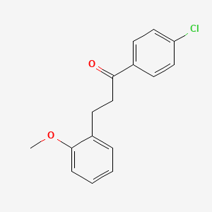 4'-Chloro-3-(2-methoxyphenyl)propiophenone