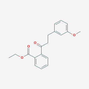 2'-Carboethoxy-3-(3-methoxyphenyl)propiophenone