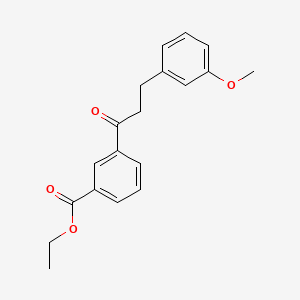 3'-Carboethoxy-3-(3-methoxyphenyl)propiophenone
