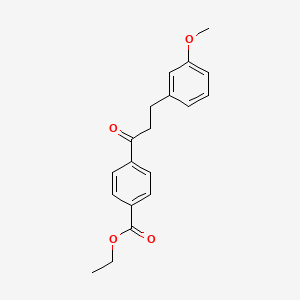 4'-Carboethoxy-3-(3-methoxyphenyl)propiophenone