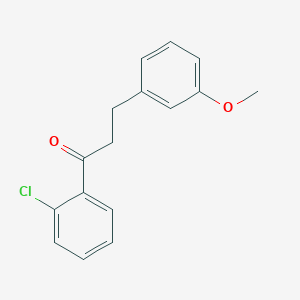 2'-Chloro-3-(3-methoxyphenyl)propiophenone