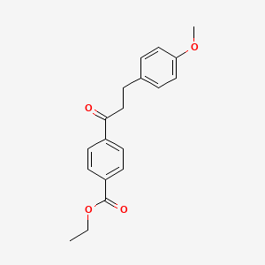 4'-Carboethoxy-3-(4-methoxyphenyl)propiophenone